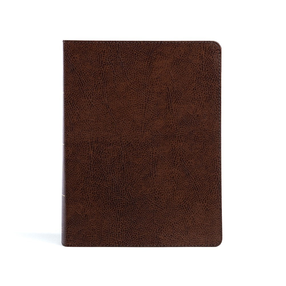 CSB Verse-By-Verse Pastor's Bible-Brown Bonded Leather