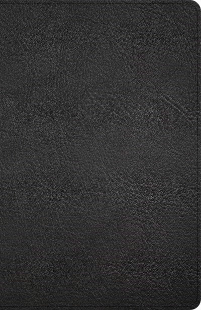 KJV Thinline Bible-Black Genuine Leather