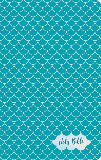 KJV Kids Bible  Thinline Edition-Aqua LeatherTouch