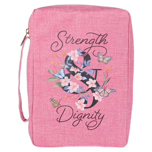 Bible Cover-Value-Strength & Dignity-LRG