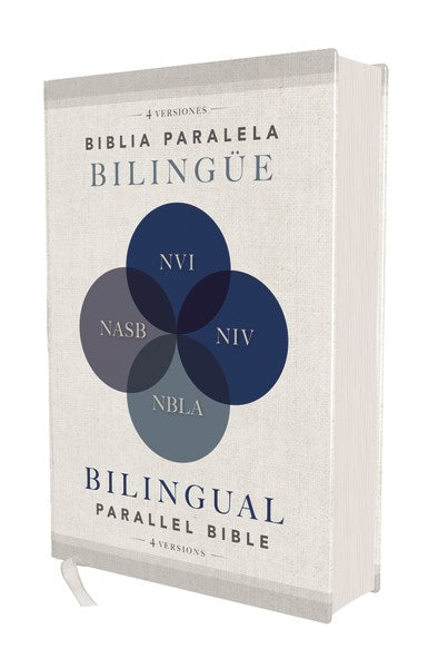 Span-Bilingual Parallel Bible (NVI  NIV  NBLA  NASB) (Biblia paralela bilingue)-Hardcover