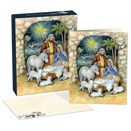 Card-Boxed-Nativity (Box Of 18)
