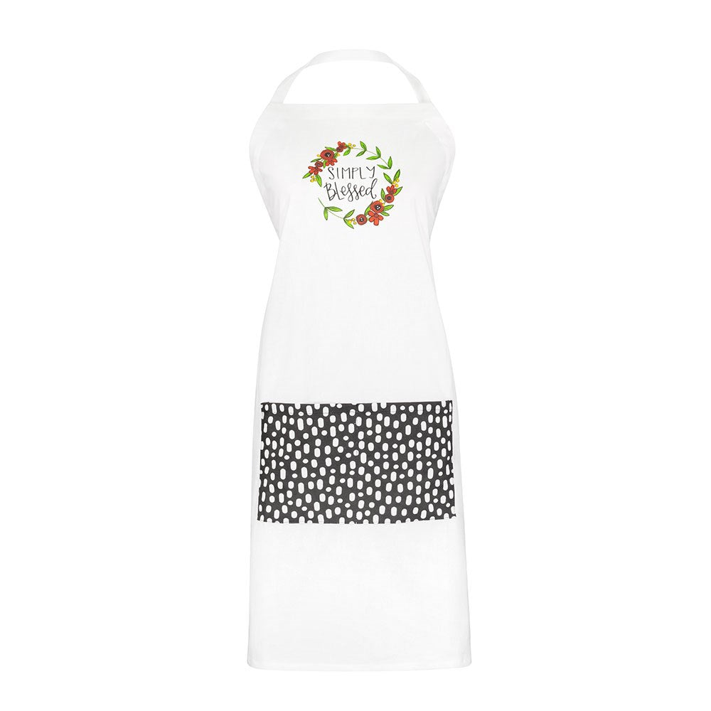 Apron-Simply Blessed (32.75" x 27.5")