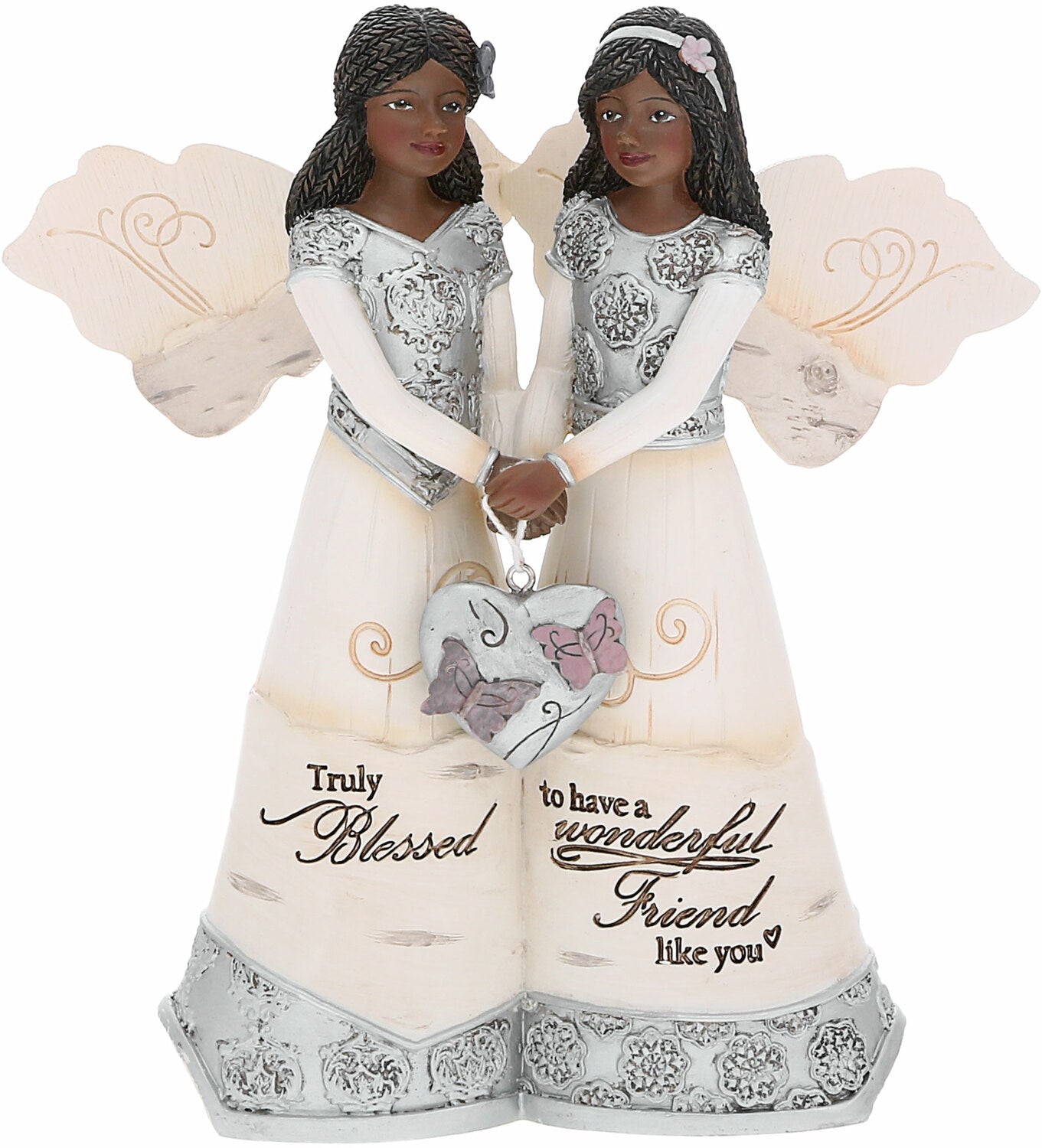 Figurine-Ebony Angels-Friendship (5.5")