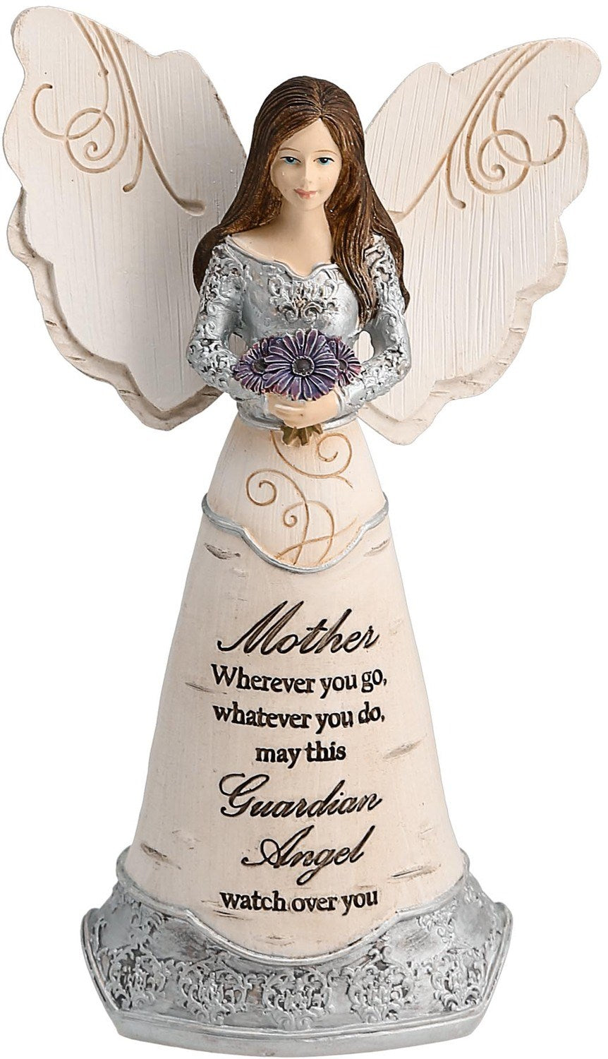 Figurine-Guardian Angel-Mother (6")