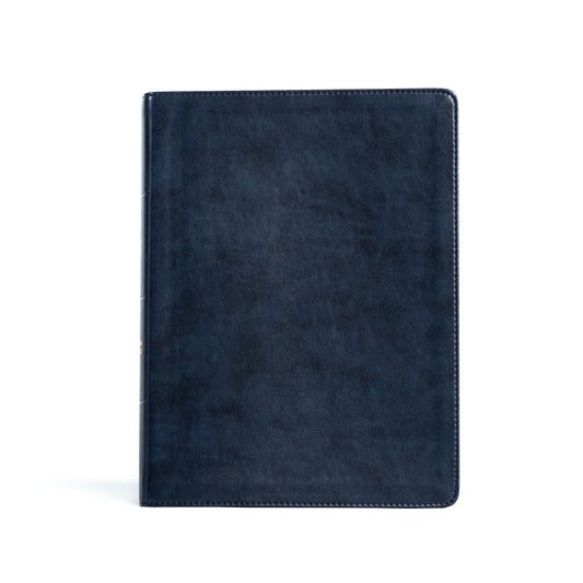 CSB Verse-by-Verse Reference Bible-Navy LeatherTouch