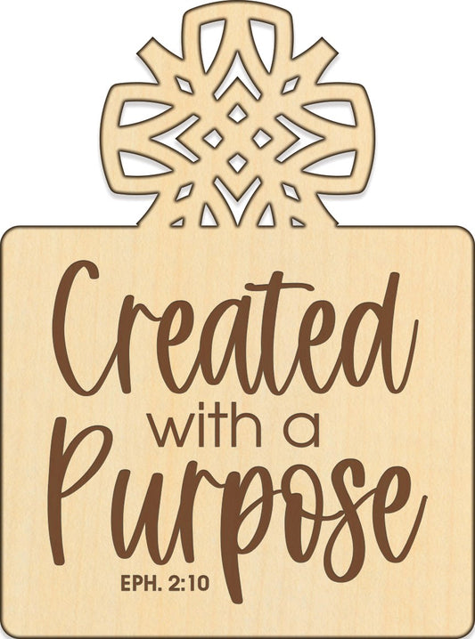 Magnet-Wood Workz-Created With A Purpose (3" x 4")