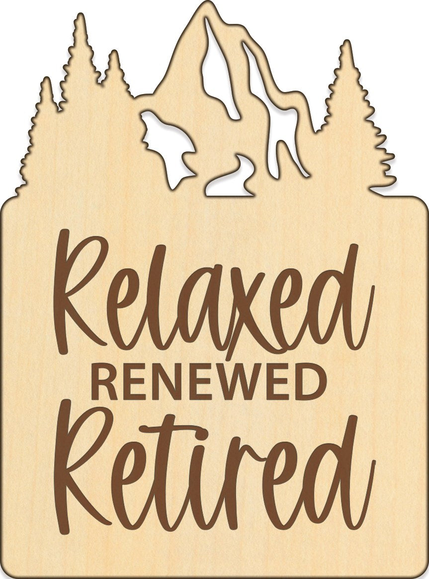 Magnet-Wood Workz-Relaxed Renewed Retired (3" x 4")