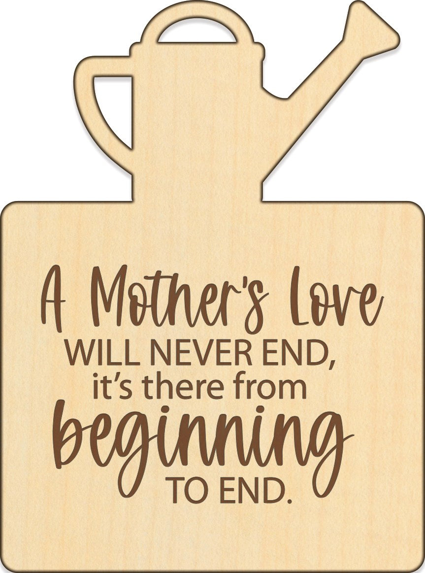 Magnet-Wood Workz-A Mother's Love (3" x 4")