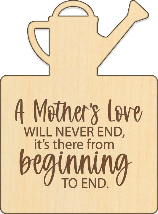 Magnet-Wood Workz-A Mother's Love (3" x 4")