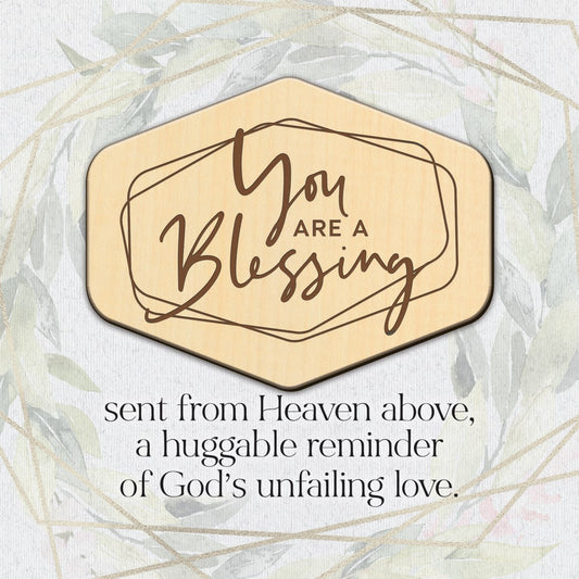 Plaque-Meadow Wood-You Are A Blessing (6 x 6)