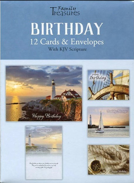 Card-Boxed-Birthday-Birthday Blessings (Box Of 12)