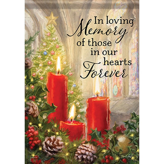 Flag-Garden-Dura Soft-Holiday Memory (12.5" x 18")