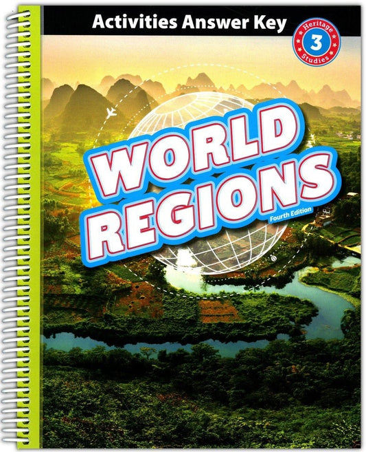 Heritage Studies 3 Activities Answer Key: World Regions (4th Edition)