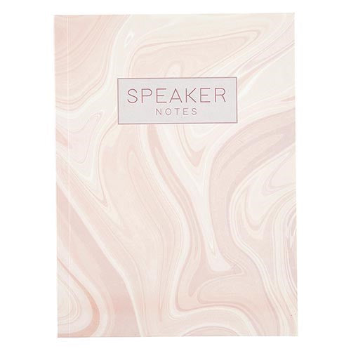 Speaker Notes-Coral Marble (6" x 8")