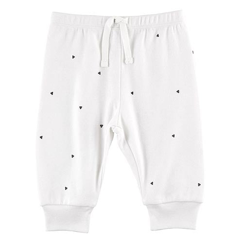 Drawstring Pants-Triangles (0-6 Months)