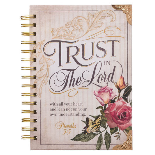 Journal-Wirebound-Trust In The Lord-Proverbs 3:4
