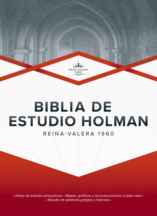 RVR 1960 Biblia de Estudio Holman (Holman Study Bible)-Hardcover