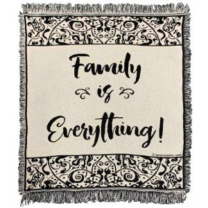 Throw-Family Is Everything (50" x 60")