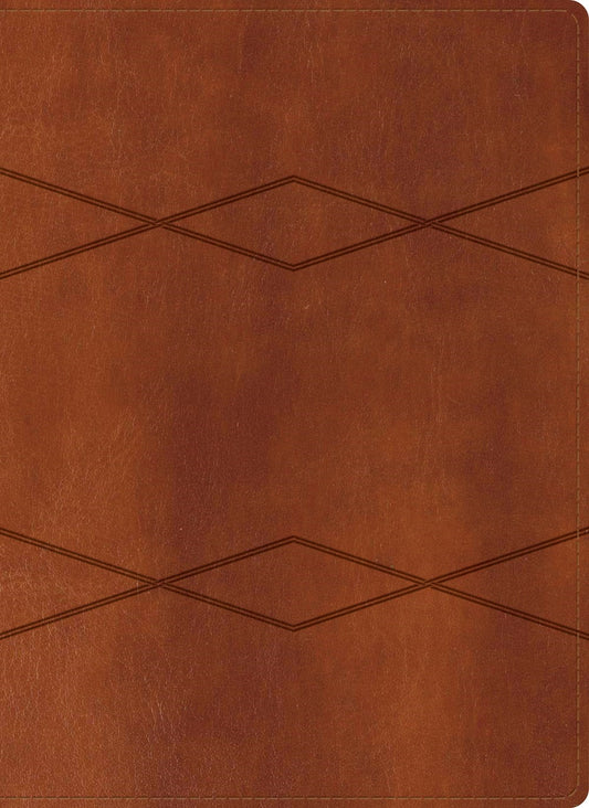 RVR 1960 Biblia de Estudio Holman (Holman Study Bible)-Brown LeatherTouch Indexed