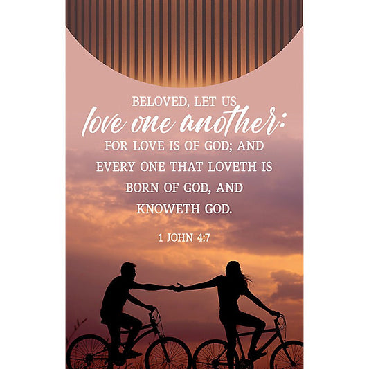 Bulletin-Beloved  Let Us Love One Another (Pack Of 100)