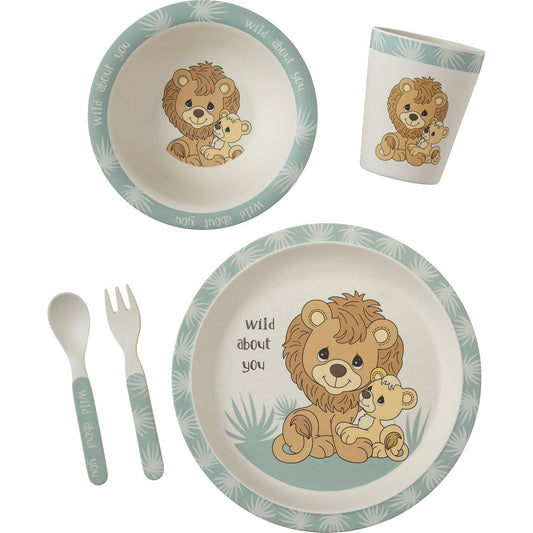 Mealtime Gift Set-Wild About You Baby Lion (5 Pieces)