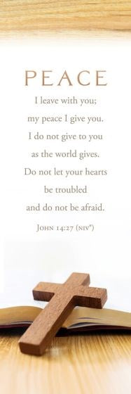 Bookmark-Peace I Leave With You (John 14:27) (Pack Of 25)