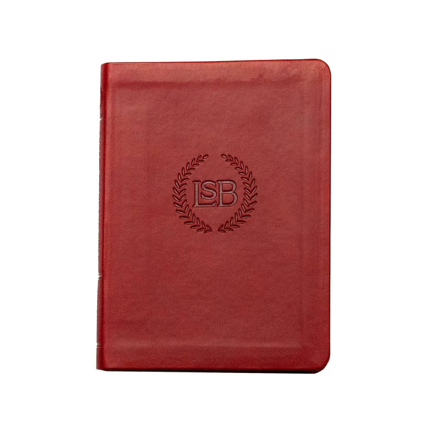 LSB Legacy Standard Bible New Testament With Psalms And Proverbs Logo Edition-Burgundy Faux Leather