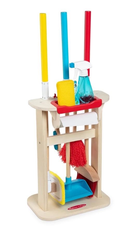 Pretend Play-Deluxe Sparkle & Shine Cleaning Set (Ages 3+)