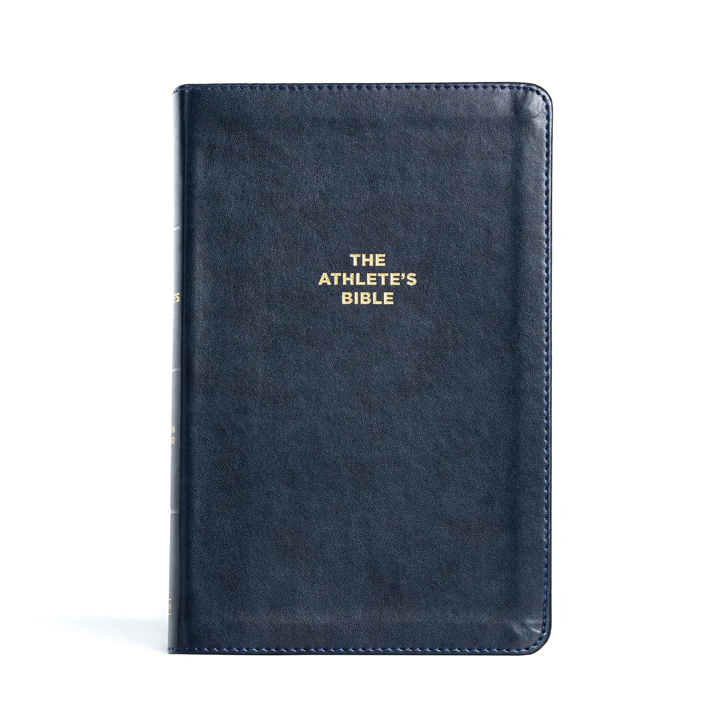 CSB Athlete's Bible-Navy LeatherTouch