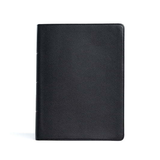 CSB Life Counsel Bible-Black Genuine Leather