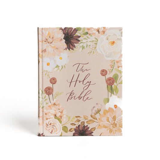 CSB Notetaking Bible/Large Print (Hosanna Revival Edition)-Blush Cloth-Over-Board