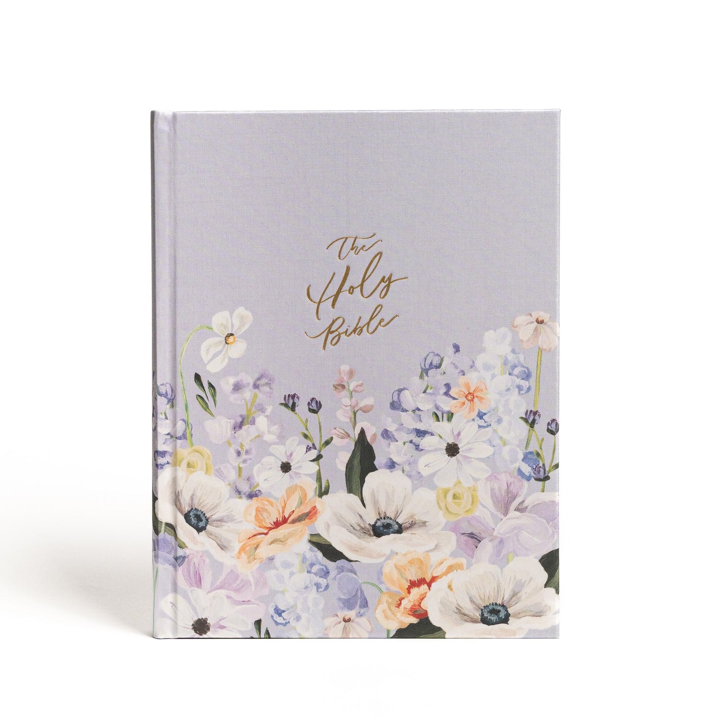 CSB Notetaking Bible/Large Print (Hosanna Revival Edition)-Lavender/Peach Cloth-Over-Board