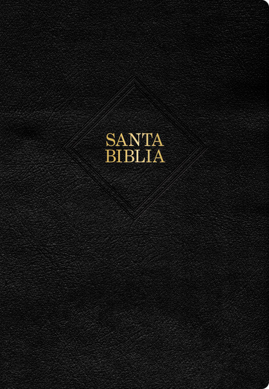 RVR 1960 Biblia Letra S per Gigante (Super Giant Print Bible)-Black Bonded Leather Indexed