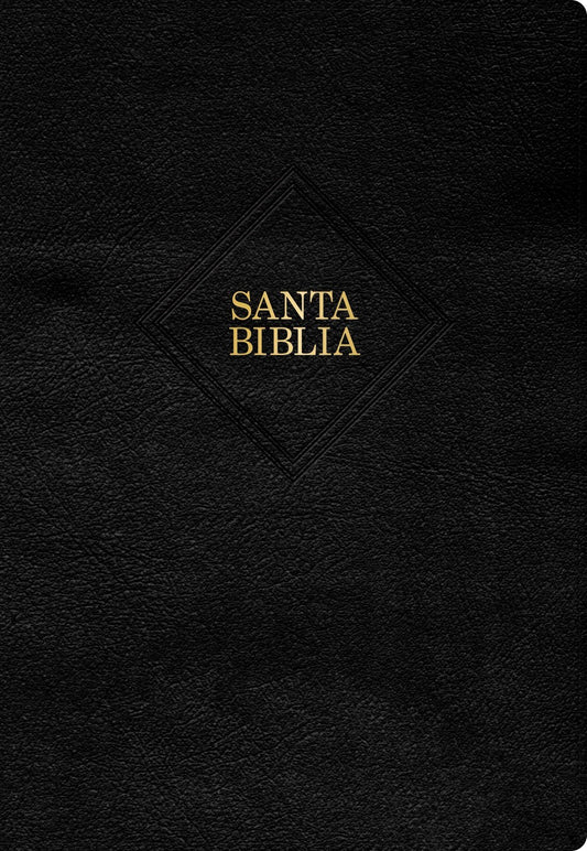 RVR 1960 Biblia Letra S per Gigante (Super Giant Print Bible)-Black Bonded Leather