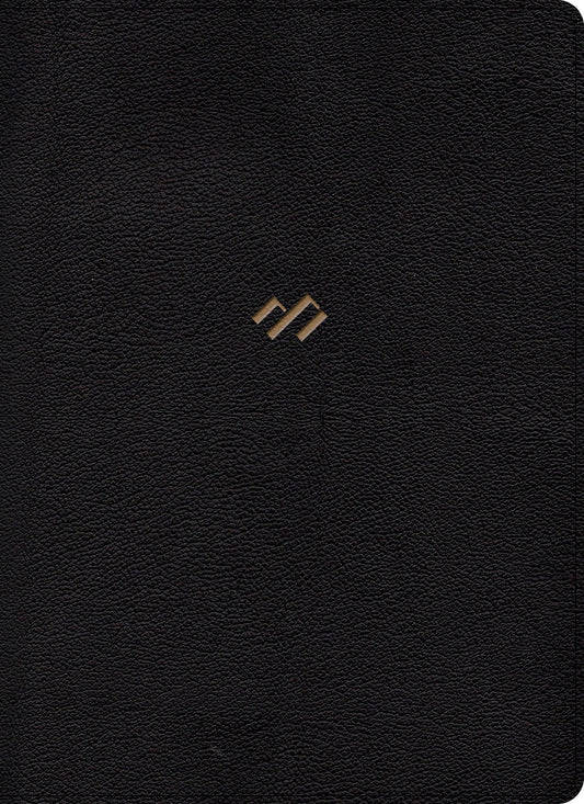 RVR 1960 Biblia Tematica de Estudio  Edicion Deluxe (Thematic Study Bible)-Black Genuine Leather