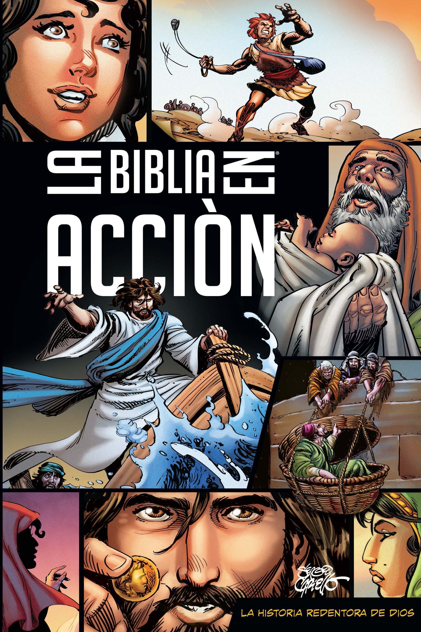 La Biblia en Accion  Edicion Ampliada (The Action Bible  New & Revised)
