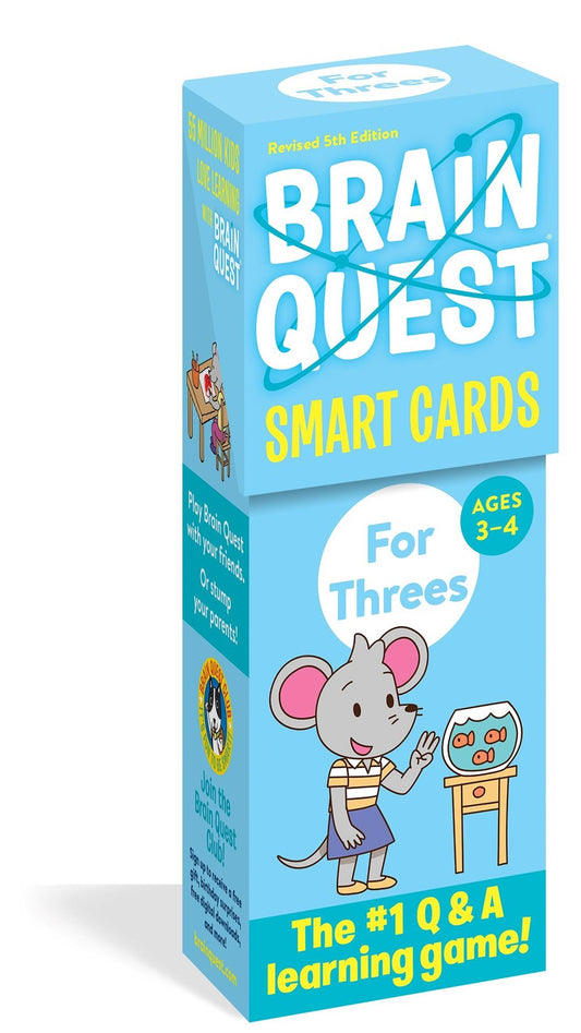 Brain Quest For Threes Smart Cards (Revised 5th Edition)