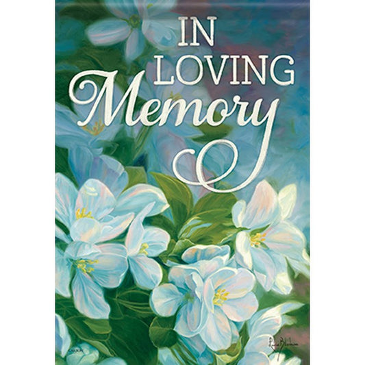 Flag-Garden-Durasoft-In Loving Memory (12.5" x 18")
