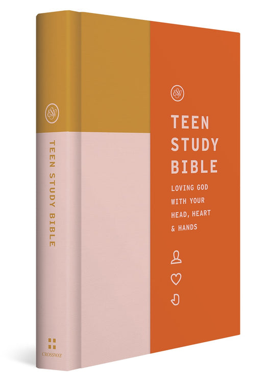 ESV Teen Study Bible-Desert Sun Hardcover
