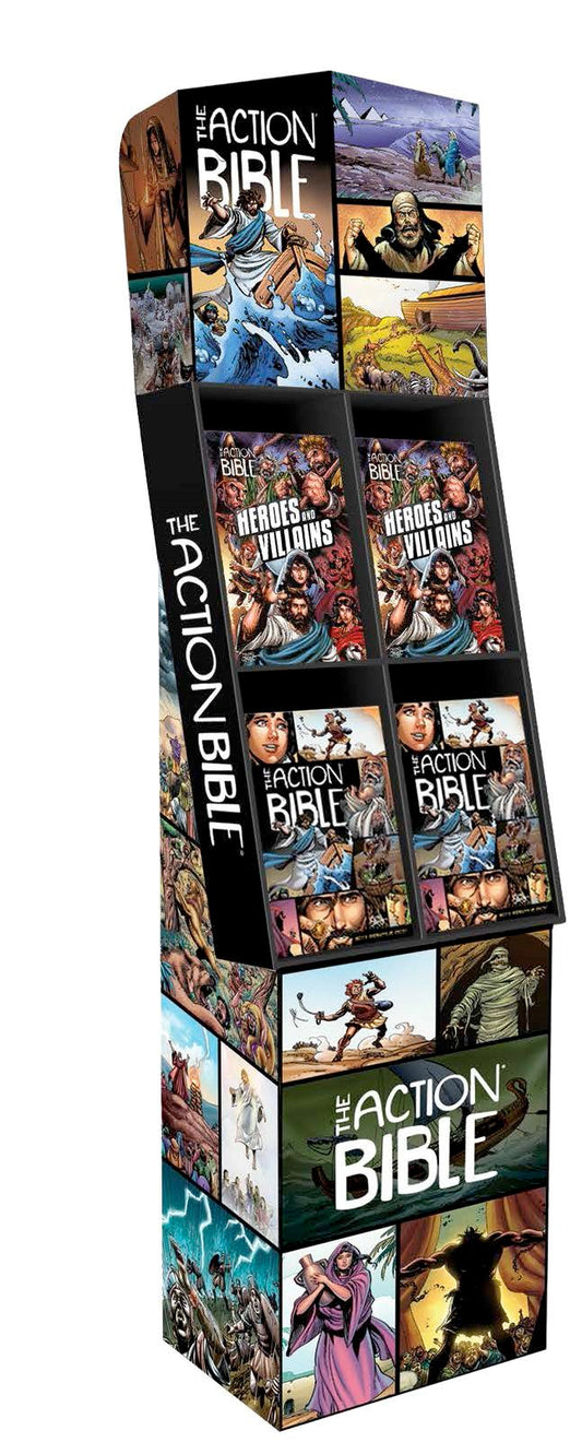Display-The Action Bible (Empty) (2'x3') (#159245)