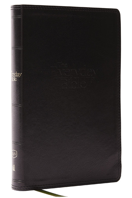 KJV The Everyday Bible (Comfort Print)-Black Leathersoft