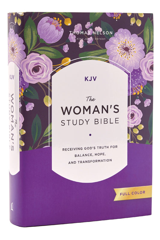 KJV The Woman's Study Bible Full-Color Edition (Comfort Print)-Hardcover
