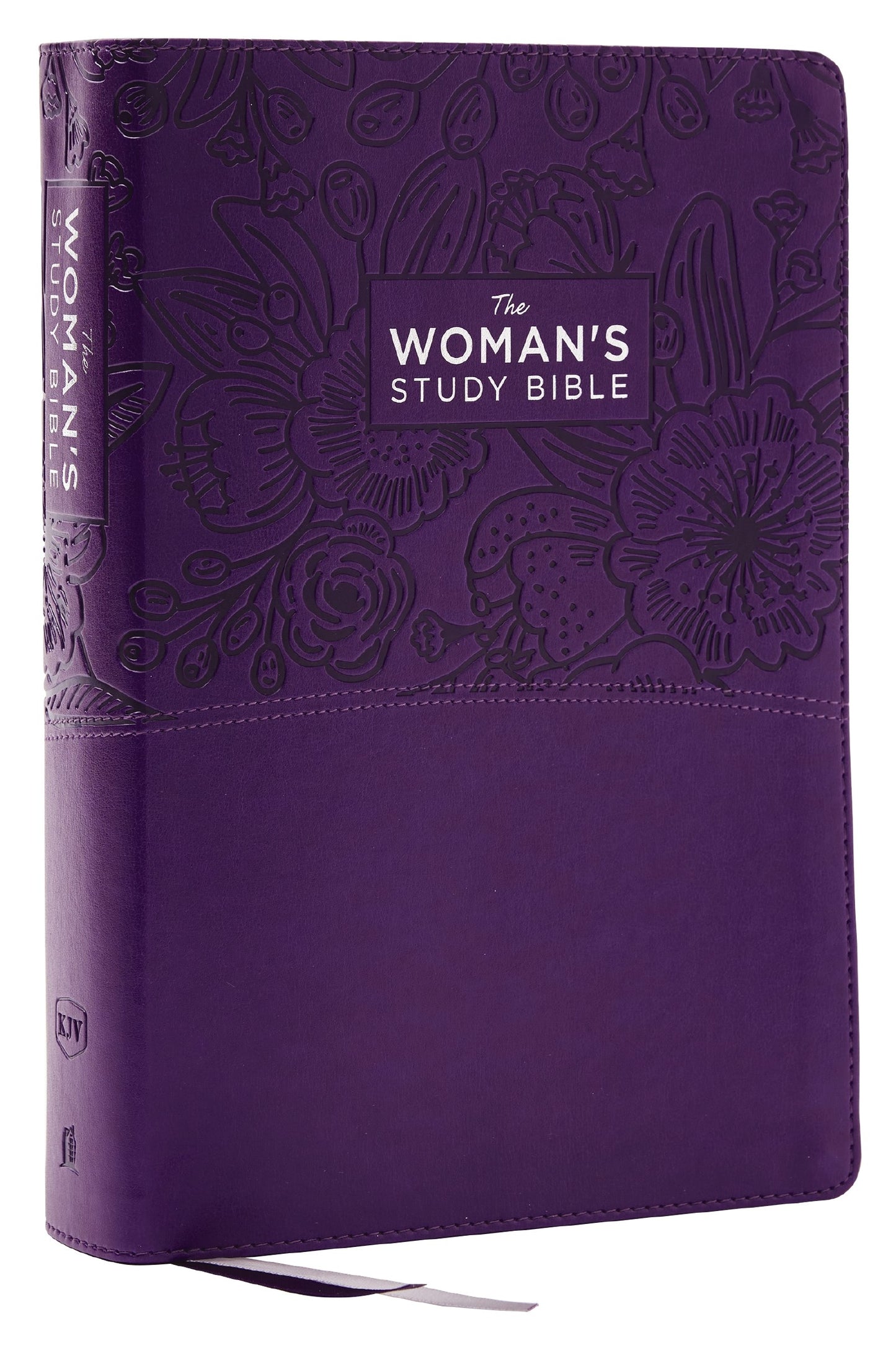 KJV The Woman's Study Bible Full-Color Edition (Comfort Print)-Purple Leathersoft