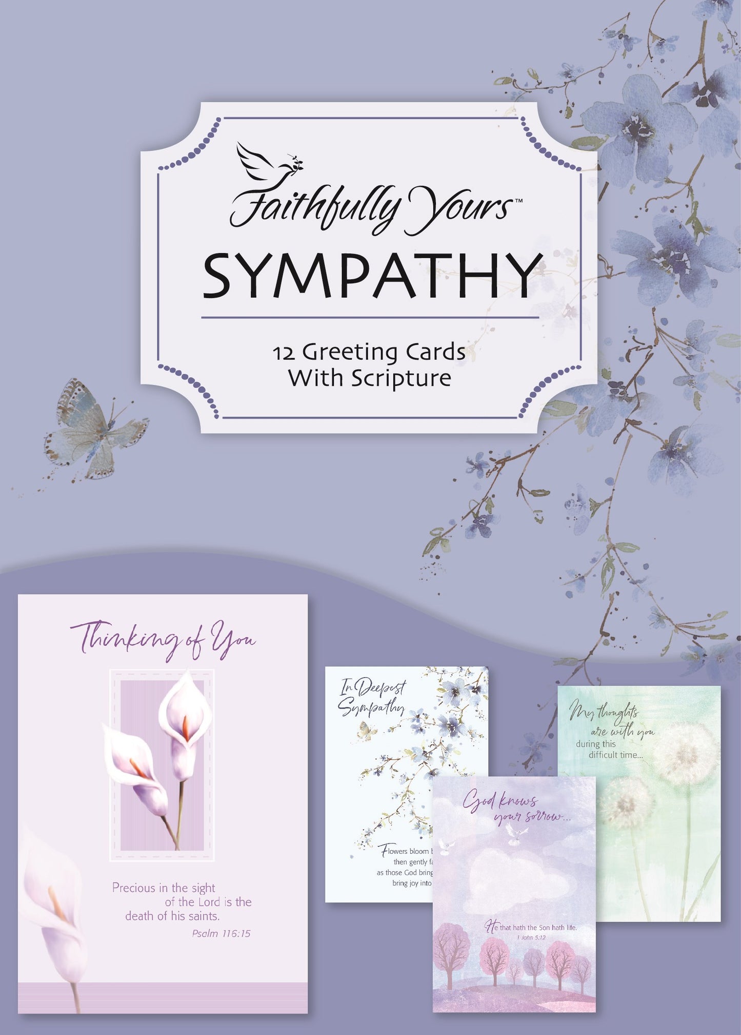 Boxed Card-Sympathy-Spirit Of Peace (Box Of 12)