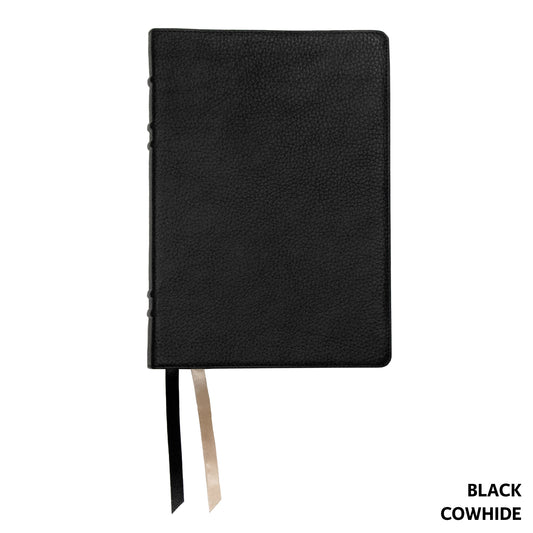 LSB Legacy Standard Bible Inside Column Reference Bible-Black Paste-Down Cowhide Indexed