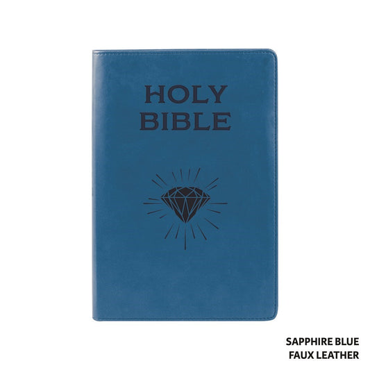 LSB Legacy Standard Bible Children's Bible-Sapphire Blue Faux Leather