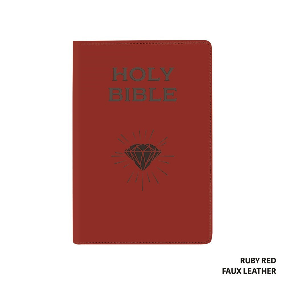 LSB Legacy Standard Bible Children's Bible-Ruby Red Faux Leather