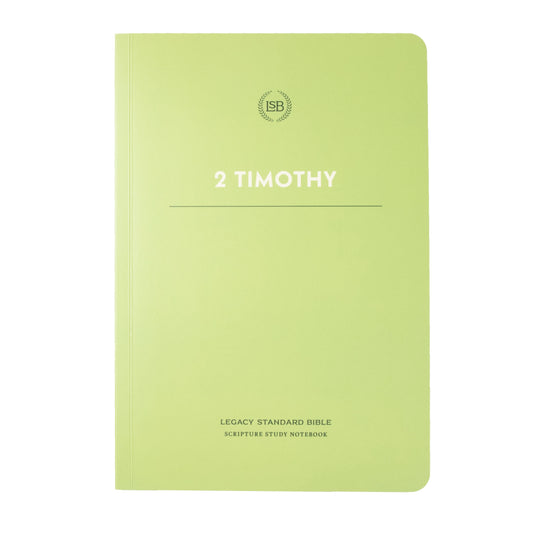 LSB Legacy Standard Bible Scripture Study Notebook: 2 Timothy-Softcover