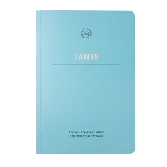 LSB Legacy Standard Bible Scripture Study Notebook: James-Softcover